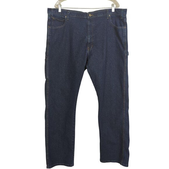 Dickies Men's Relaxed Fit Carpenter straight denim blue‎ Jeans size 40 x 32 - Picture 1 of 15